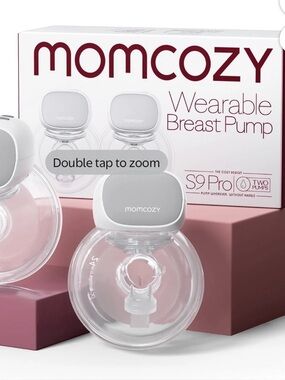 Momoozy S9 Pro Wearable Breast Pump - White
